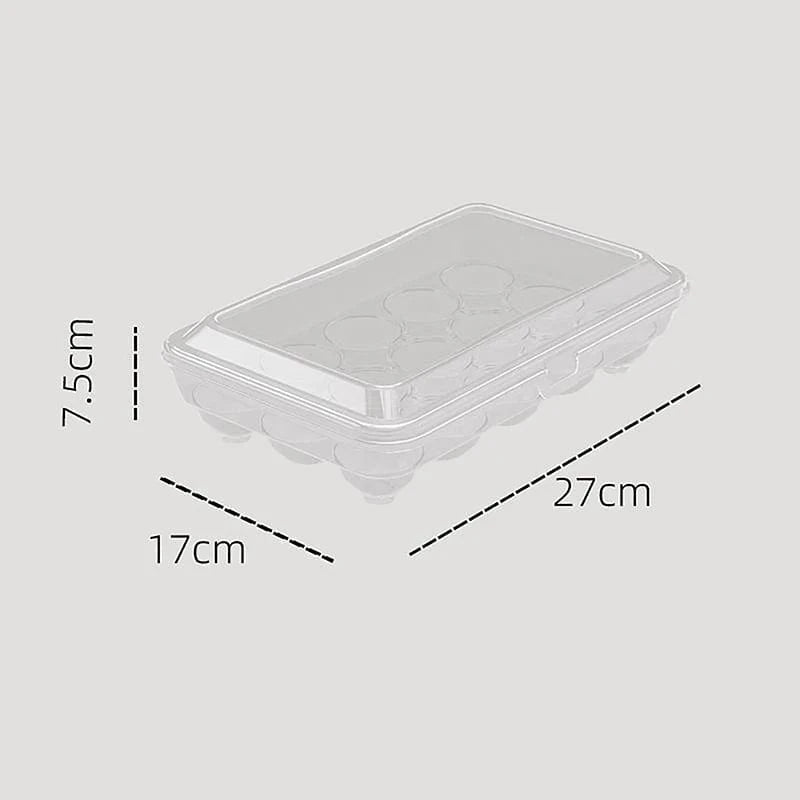 Boite Rangement Oeufs Transparent