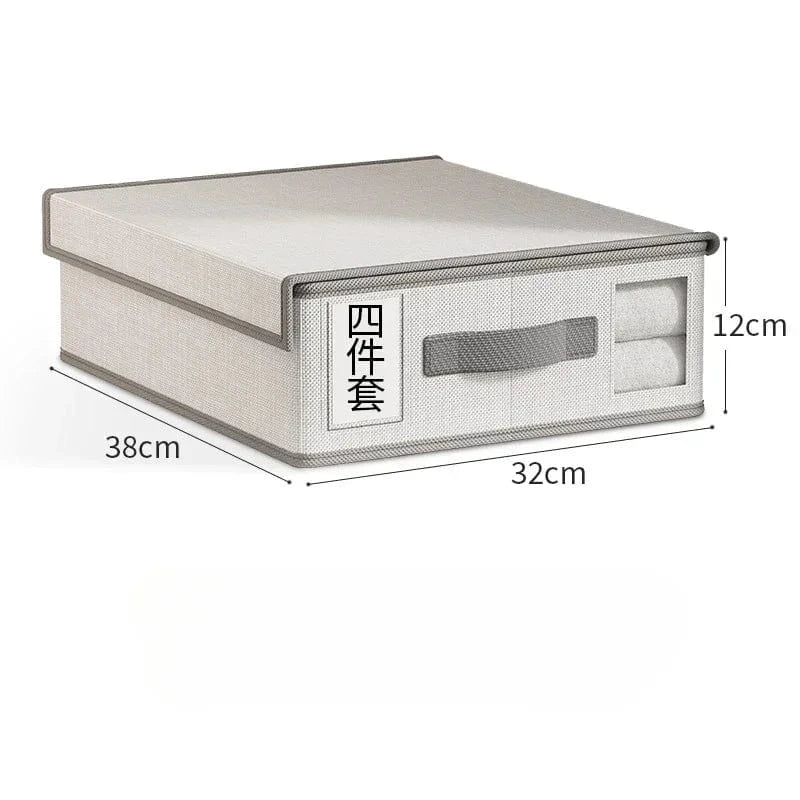 Rangement Drap de Lit Blanc