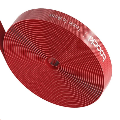 Attache Cable Electrique Rouge
