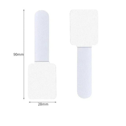 Attache Cable Scratch Blanc