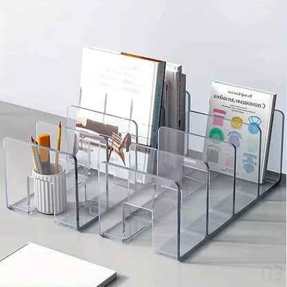 Bannette Verticale Bureau Transparent