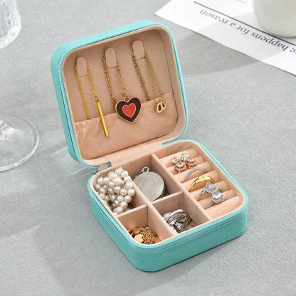 Boîte à Bijoux pour Rangement Boucles d'Oreilles