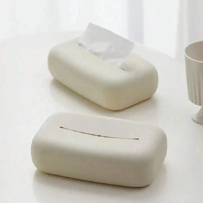 Boîte à Mouchoirs Blanche