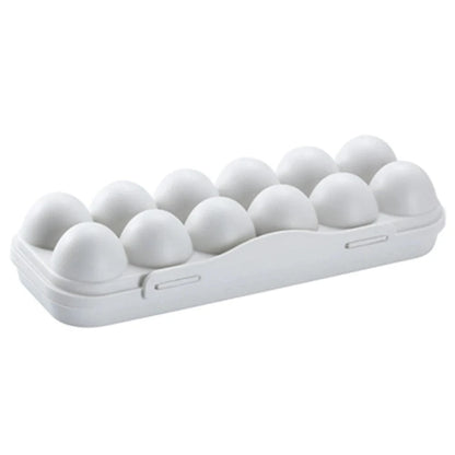 Boite à Oeufs Réutilisable Beige