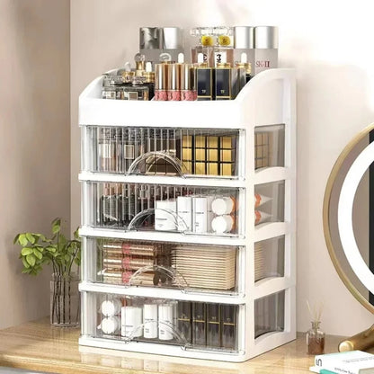 Boîte de Rangement Plastique à Tiroir Maquillage
