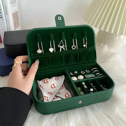Boîte pour Rangement Bijoux Moderne Vert