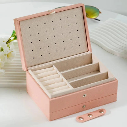 Boîte pour Ranger Bijoux Rose