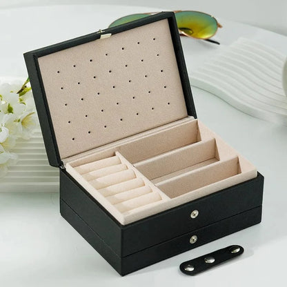 Boîte pour Ranger Bijoux Noir