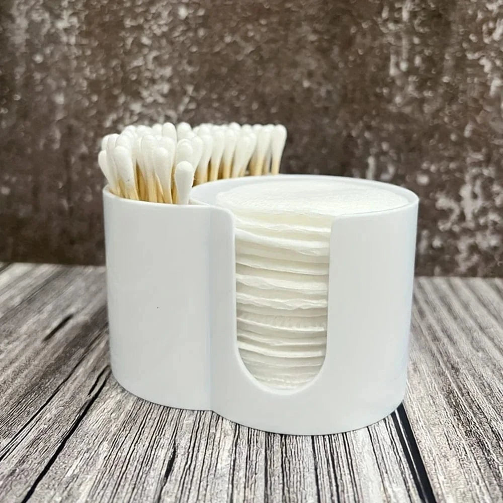 Boîte Rangement Coton Démaquillant