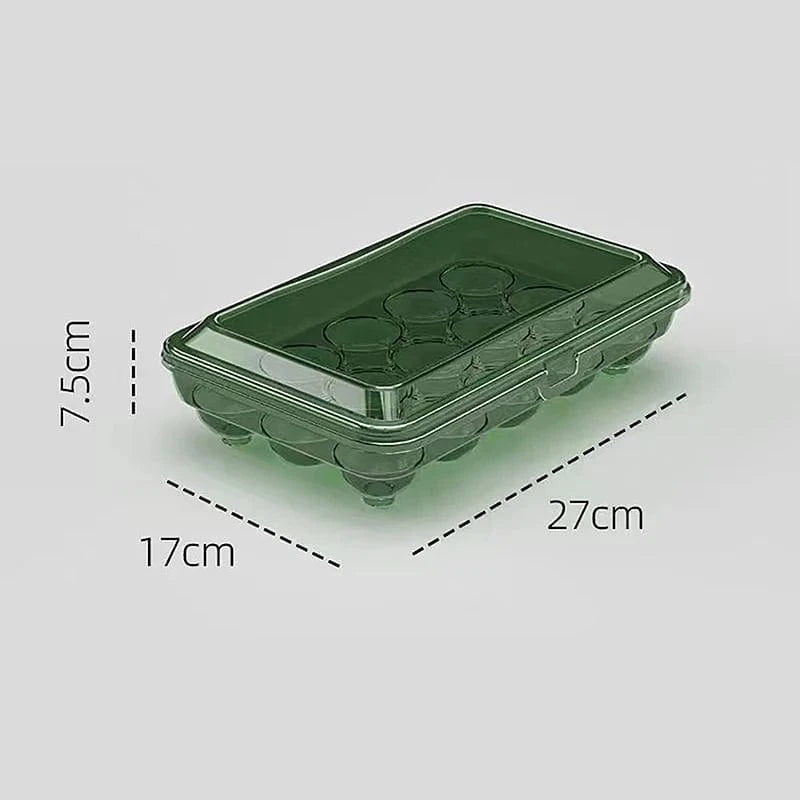 Boite Rangement Oeufs Vert