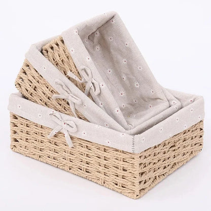 Boîte Rangement Serviette Salle de Bain