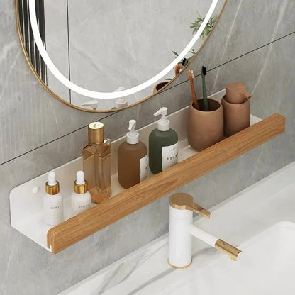 Étagère Murale Bois WC