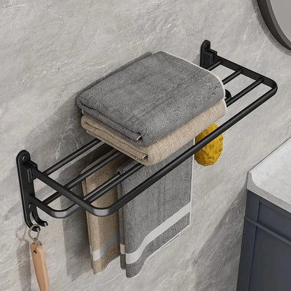 Étagère Range Serviette Salle de Bain