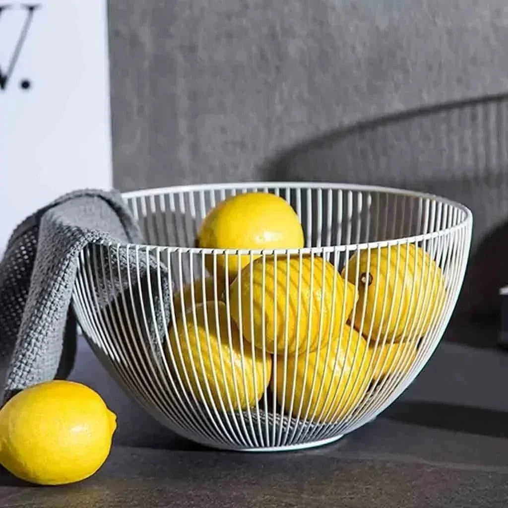 Panier de Fruit Blanc