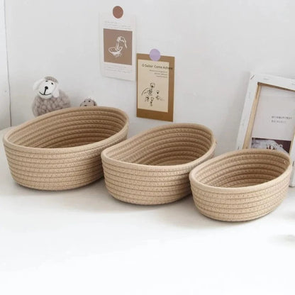 Panier de Salle de Bain au Crochet