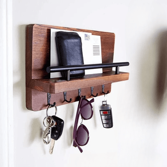 Porte Courrier Bois Ancien