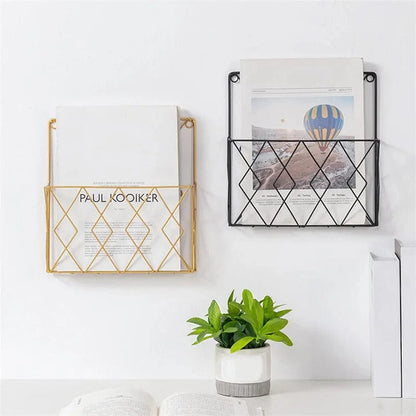 Porte Courrier Design Or