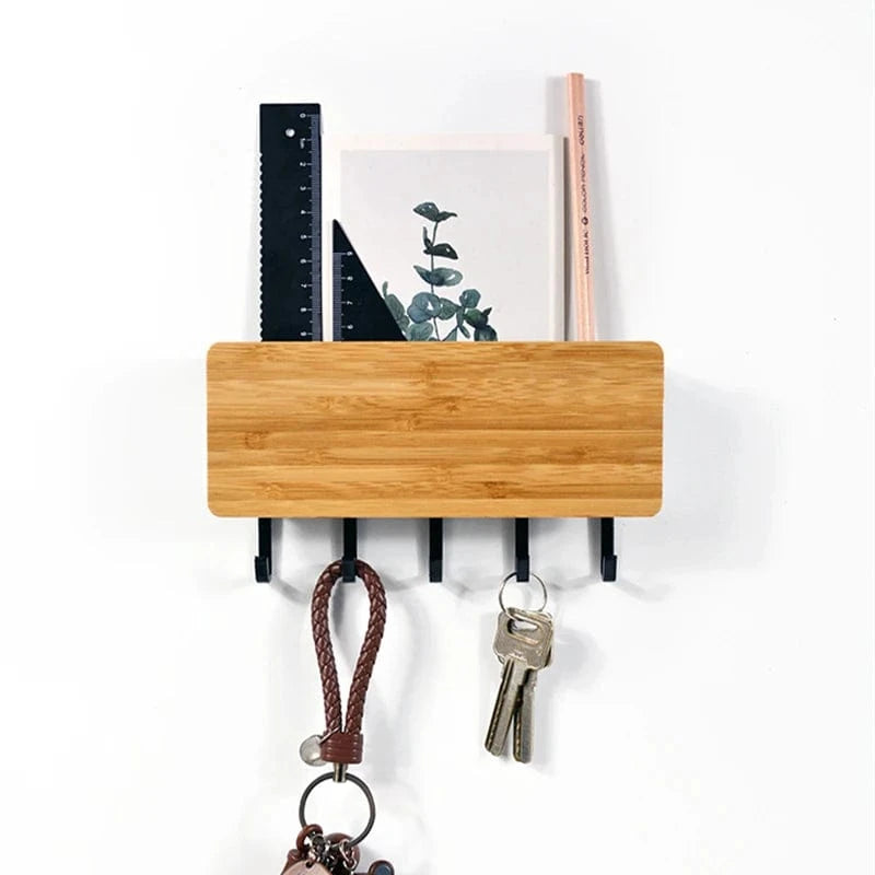 Porte Courrier Mural Bambou