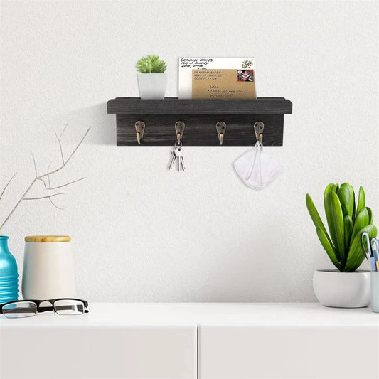 Porte Courrier Mural Bois