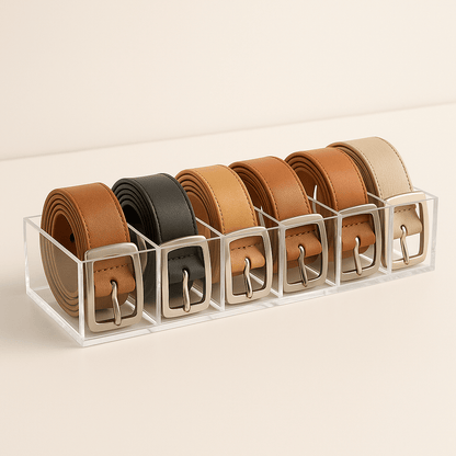 Rangement Ceinture Tiroir 6 grid