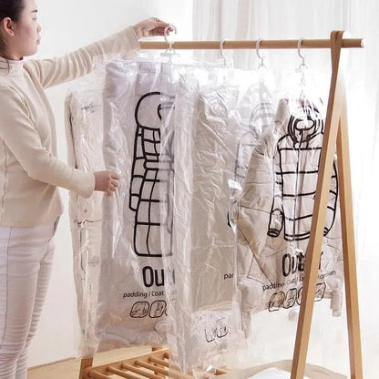 Sac pour Vêtement sous Vide Penderie