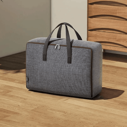 Sac Rangement Draps Gris Foncé